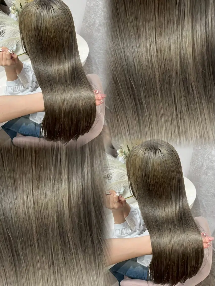 ロング カラー ヘアカラー トリートメント 🍀みちか🍀 lovis💕大宮のヘアスタイル