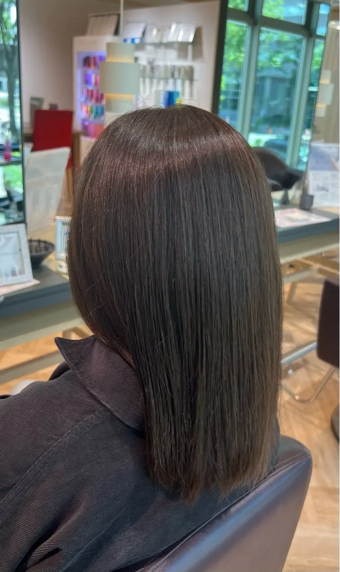 カラー ベージュカラー オリーブベージュ Rico 🎀のヘアスタイル
