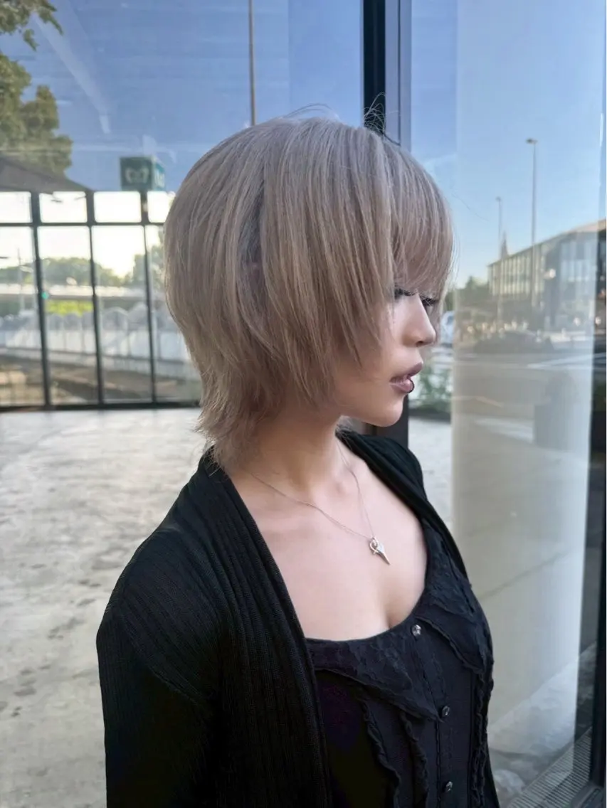 カラー カット ヘアカラー トリートメント ヘッドスパ ヘアセット HARUNA/原宿/ デザイン/カットのヘアスタイル