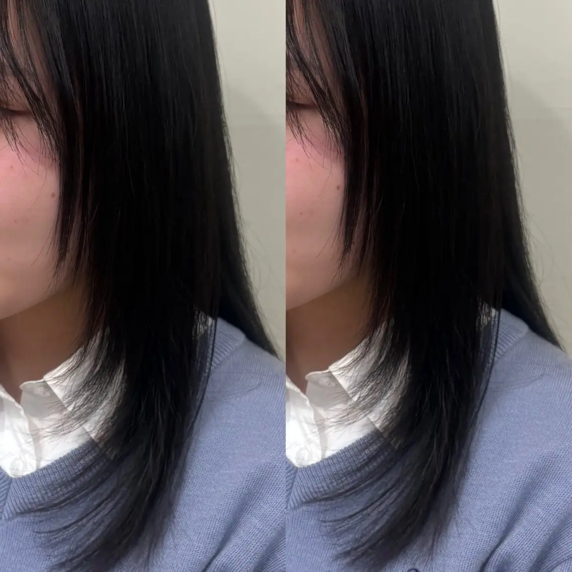 ミディアム 学生 髪質改善 レイヤーカット 似合わせカット トリートメント カット 綺麗め/ トレンドヘア/みずはのヘアスタイル