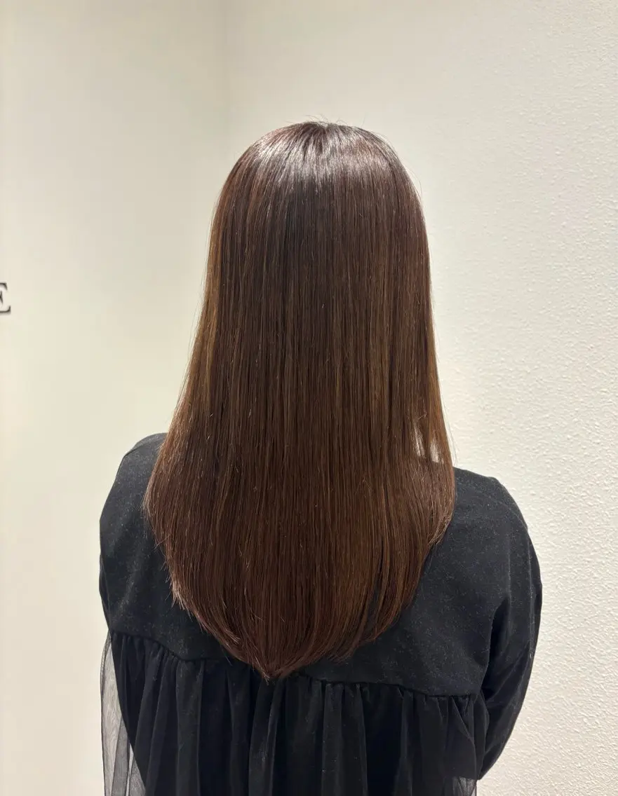 カラー 艶カラー/アレンジ 💟すなおのヘアスタイル