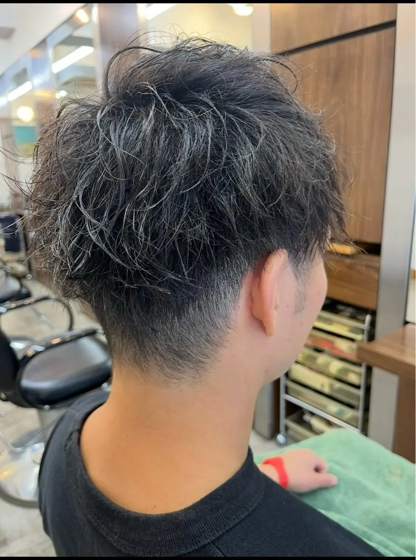 カットとパーマの写真