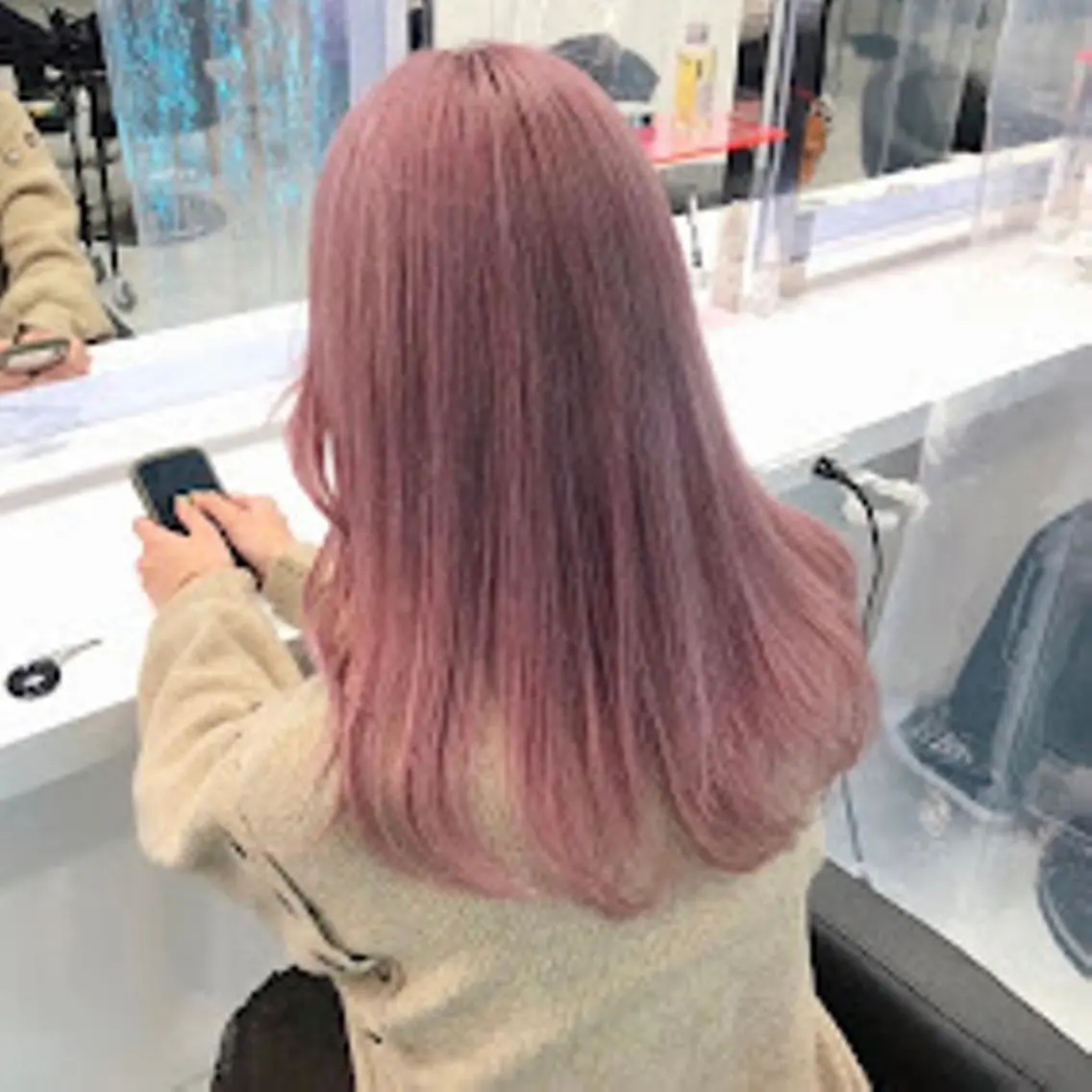 カラー ヘアカラー トリートメント ヘッドスパ ヘアセット 🪞THEATER 表参道店🩰のヘアスタイル