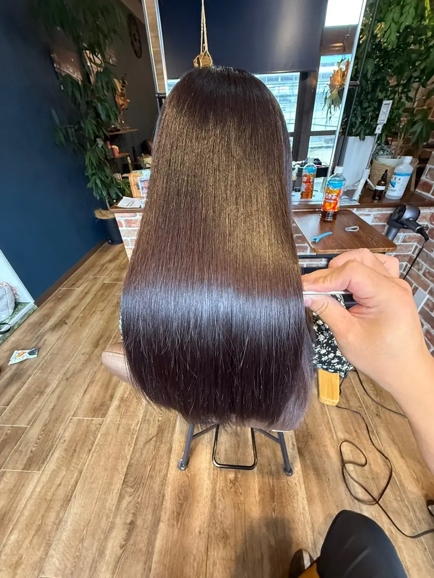 セミロング 髪質改善 hair salon FAN Ryo.Yのヘアスタイル