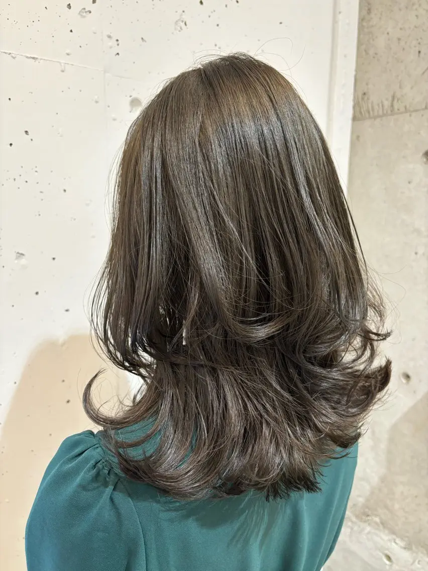 ミディアム カラー カット ヘアカラー トリートメント AiCK 吉川 明里のその他イメージ