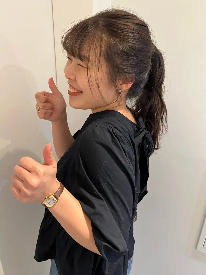 セミロング 三谷はるな /名古屋/本山のヘアスタイル