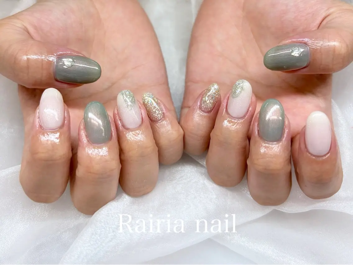 ネイル ハンドネイル Sato. Rairiaのネイルデザイン
