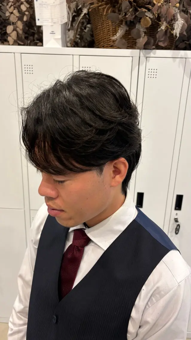 ショート メンズ ヘアカラー さくらこ/メンズ カットモデルのヘアスタイル