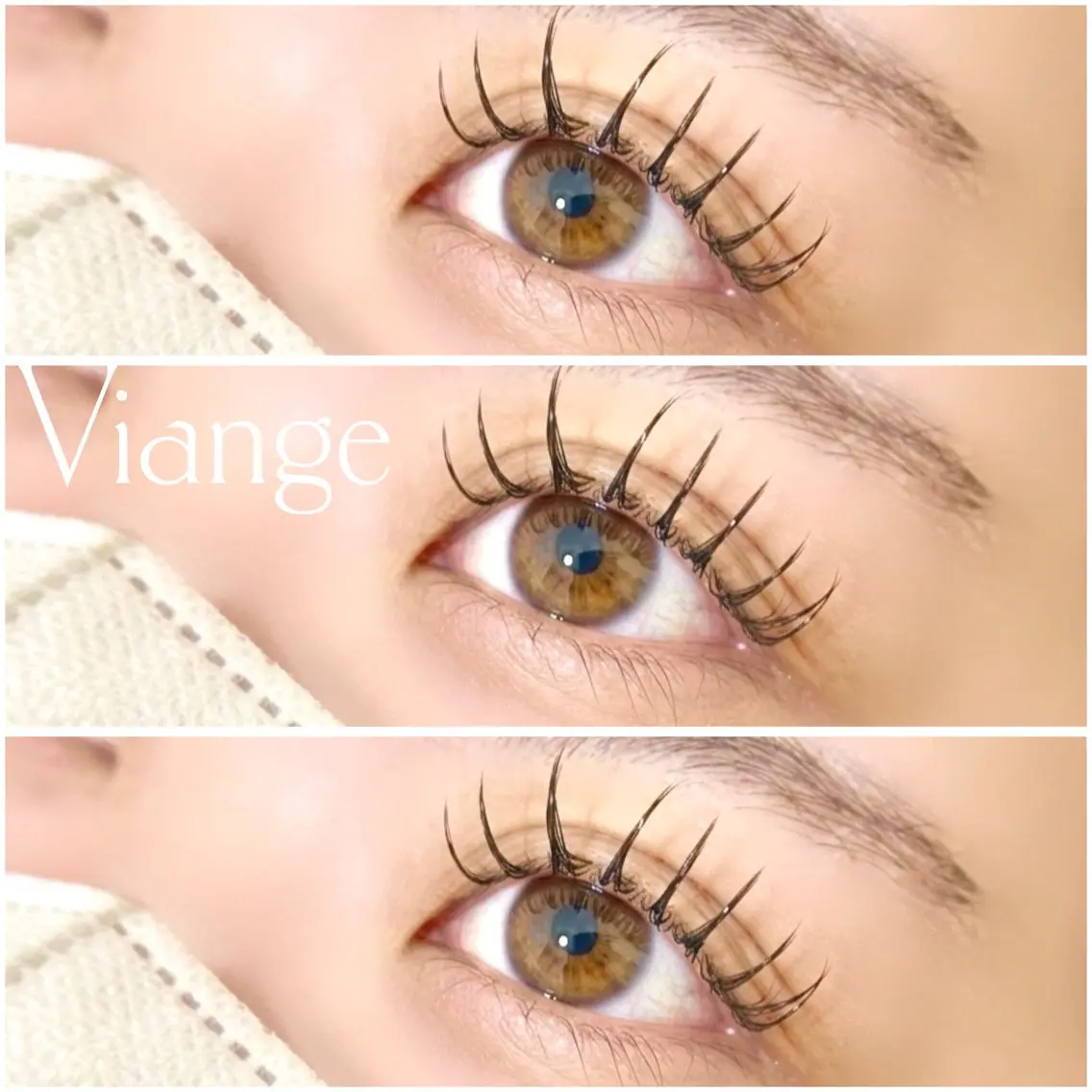 マツエク・マツパ Viange HANNAのマツエク・マツパデザイン