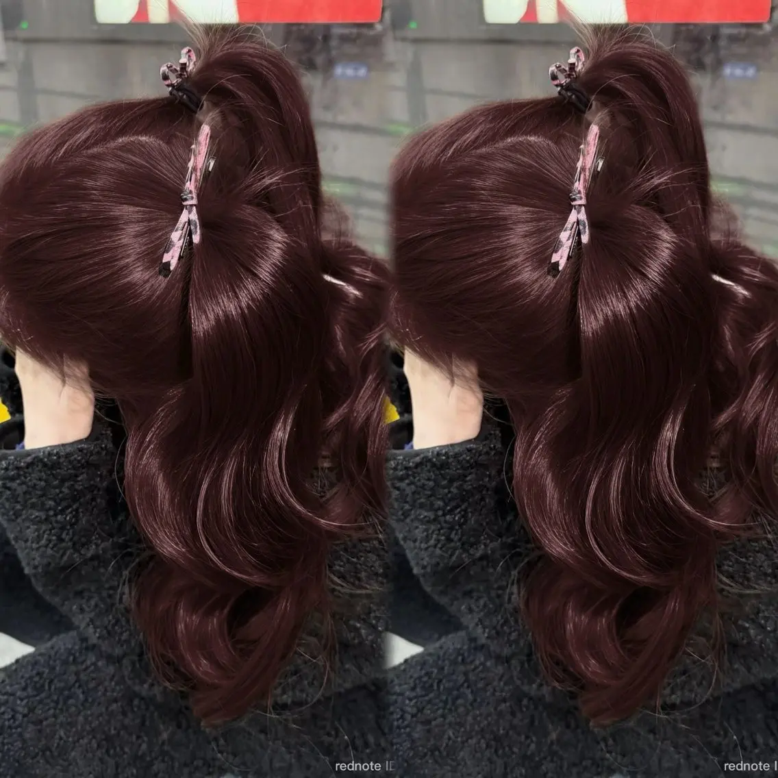 セミロング 🍒ブリーチなし🍒 暖色🍒YUUNAのヘアスタイル