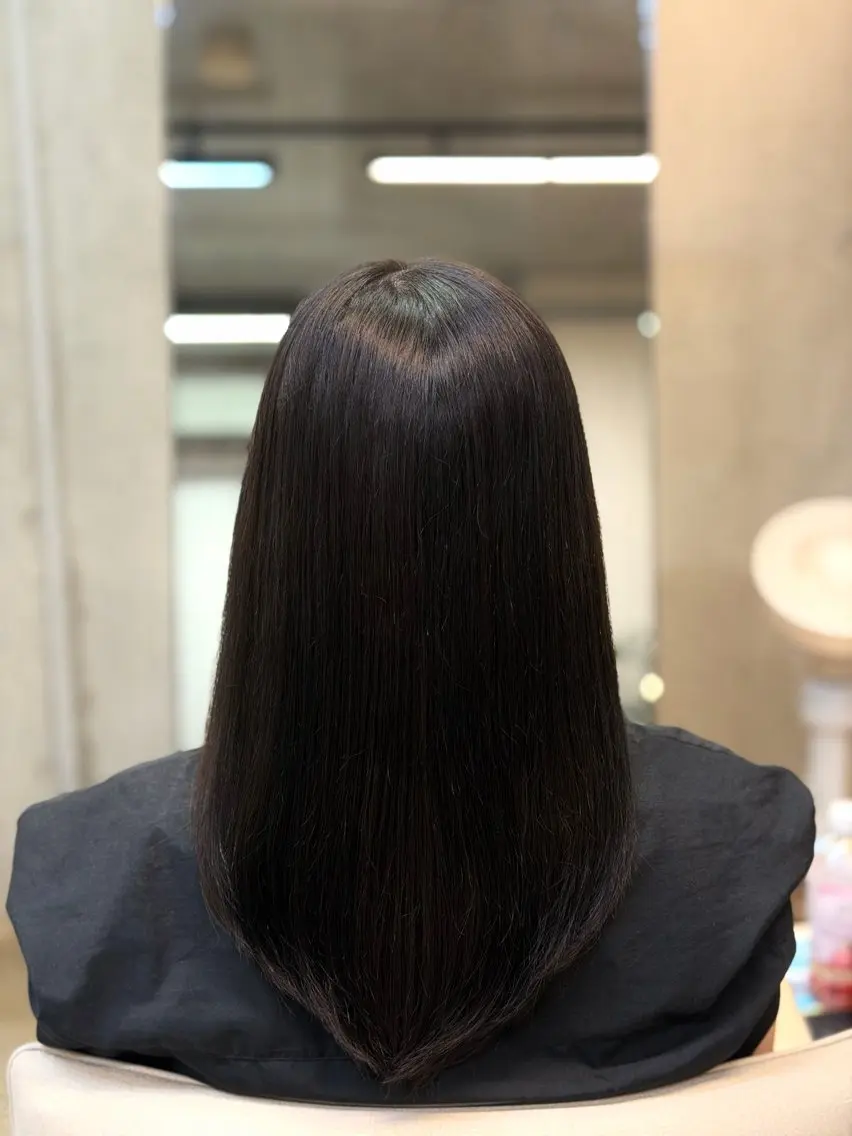 ミディアム カラー ヘアカラー 暗髪カラー/ 悠矢のヘアスタイル