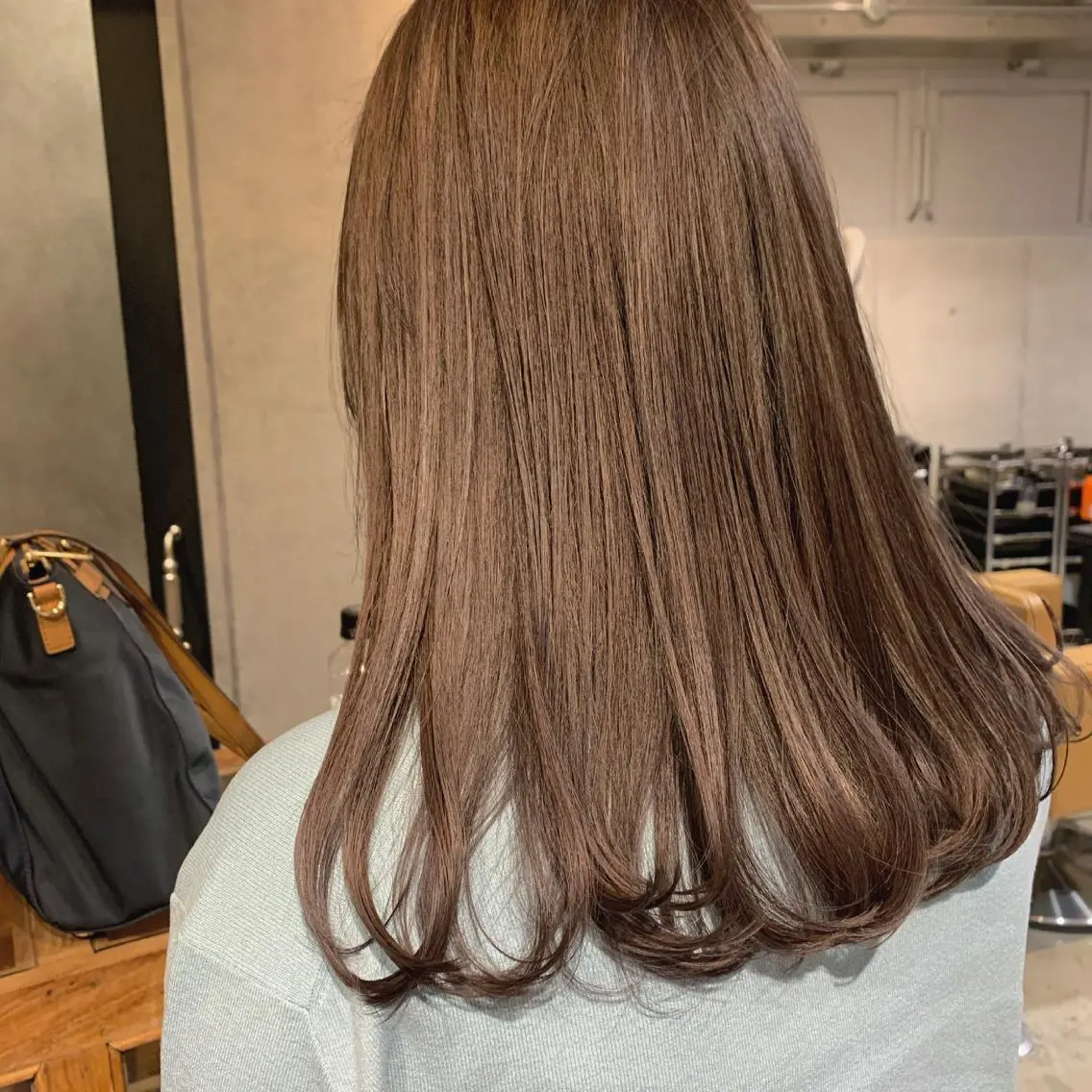 ロング カラー ヘアアレンジ ハイライトカラー ラベンダーカラー ハイライト kana .のヘアスタイル