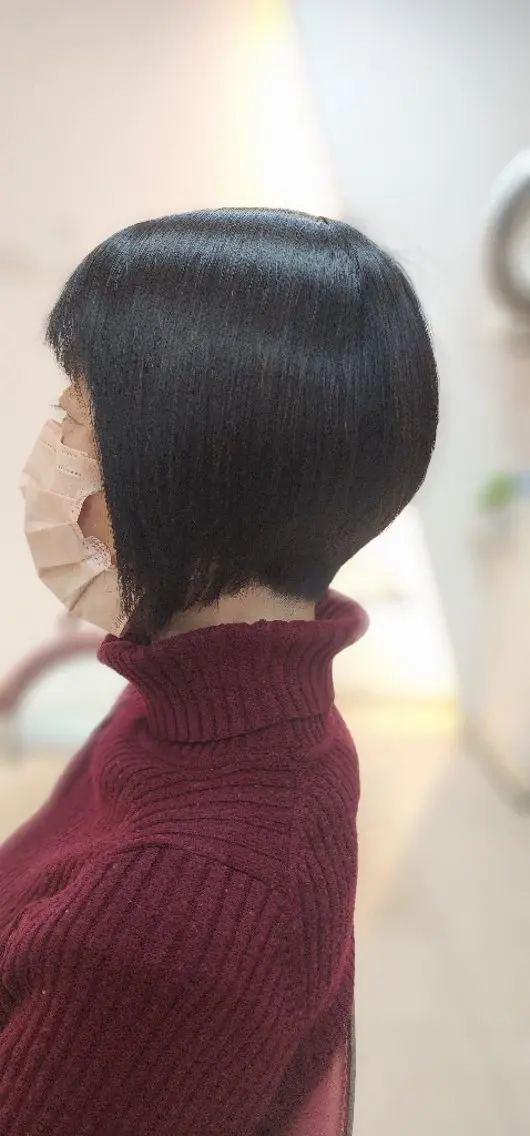 ミディアム カラー hairmake Juinのヘアスタイル
