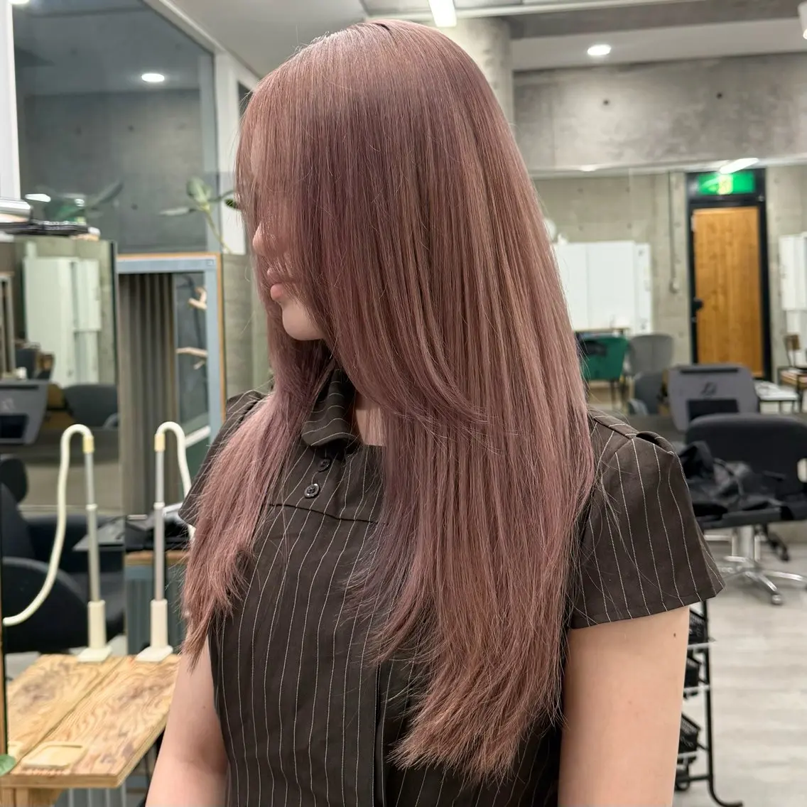 ロング カラー ヘアカラー Runa/心斎橋 /ハイトーンのヘアスタイル