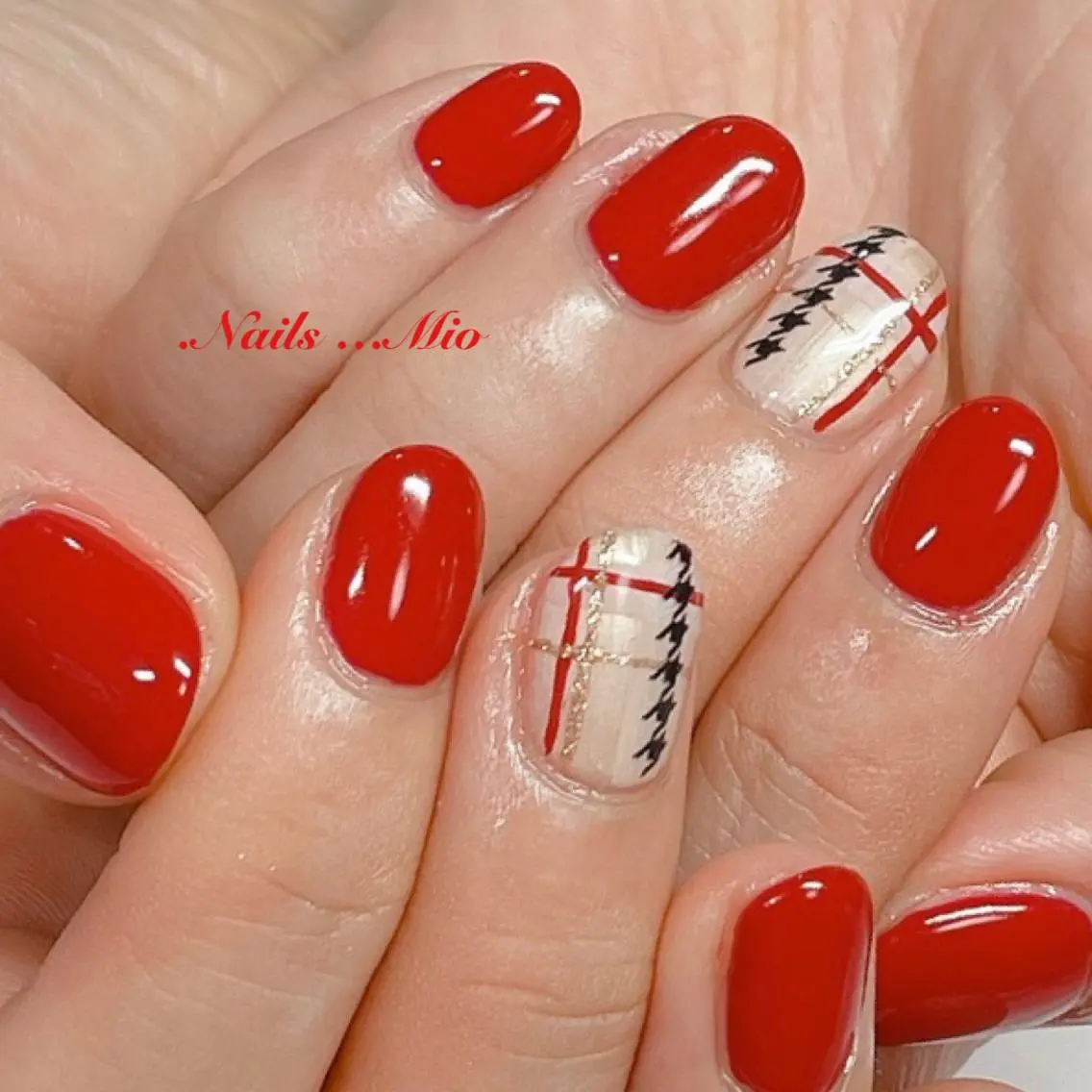 ネイル ジェルネイル .Nails Mio 赤羽西ネイルサロンのネイルデザイン