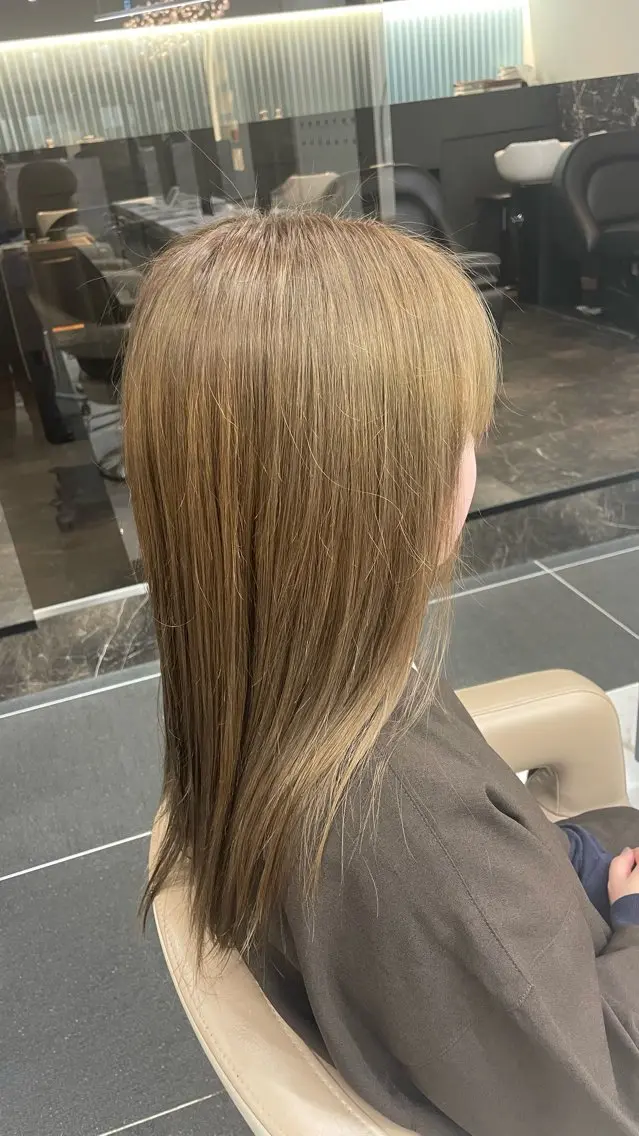 ロング くどう みずきのヘアスタイル