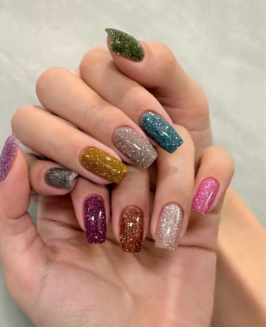 自爪フラッシュ💅(60色選べる)パーツ2個付き💝の写真
