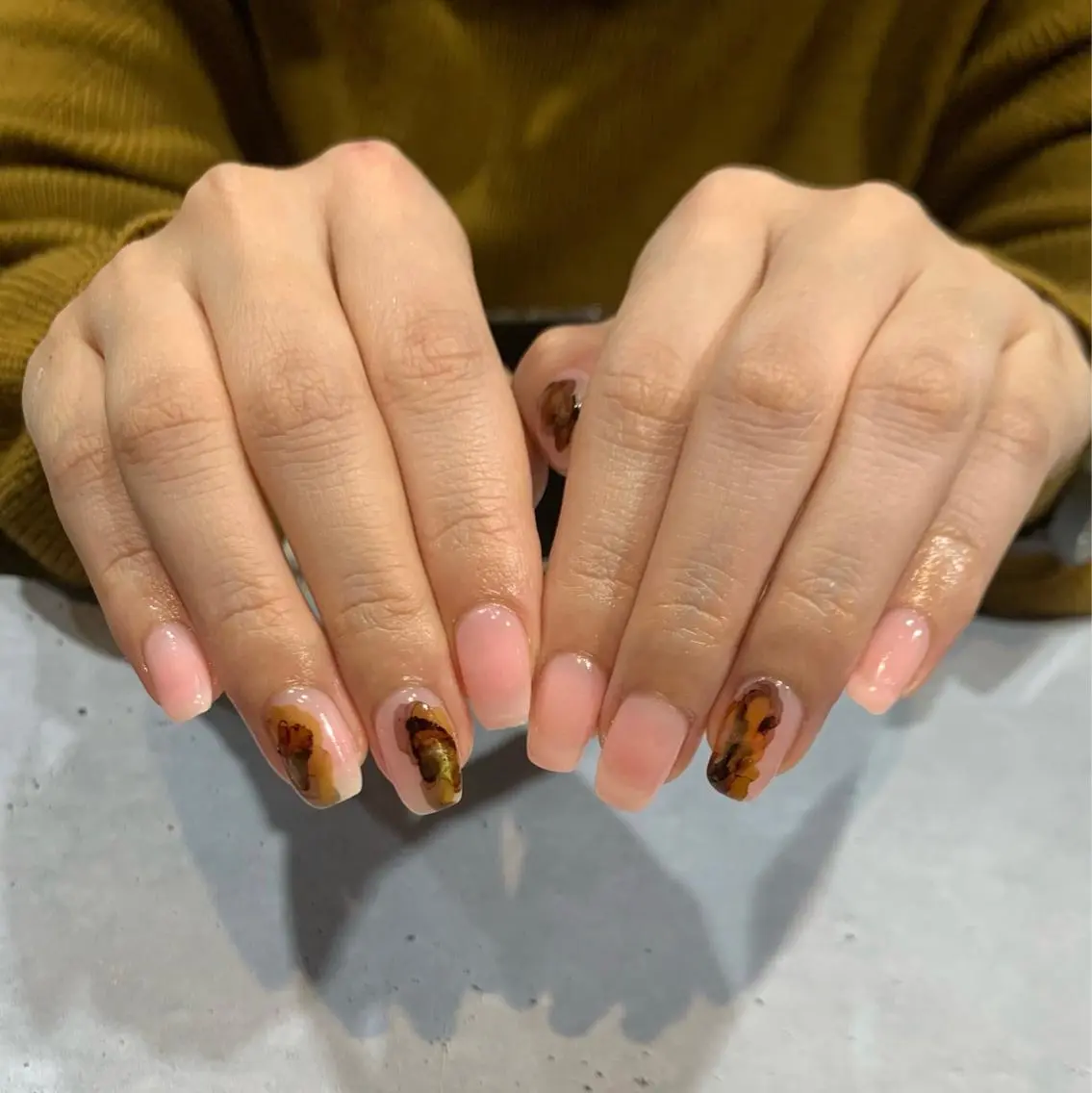 ネイル ピンク ハンドネイル nailist Chisakiのネイルデザイン