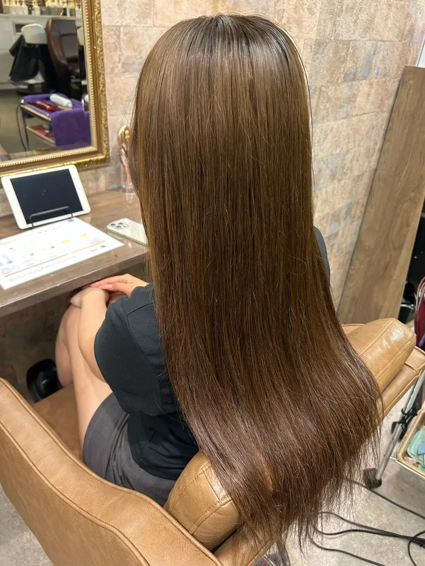 ロング エクステ 前田 みのりのヘアスタイル