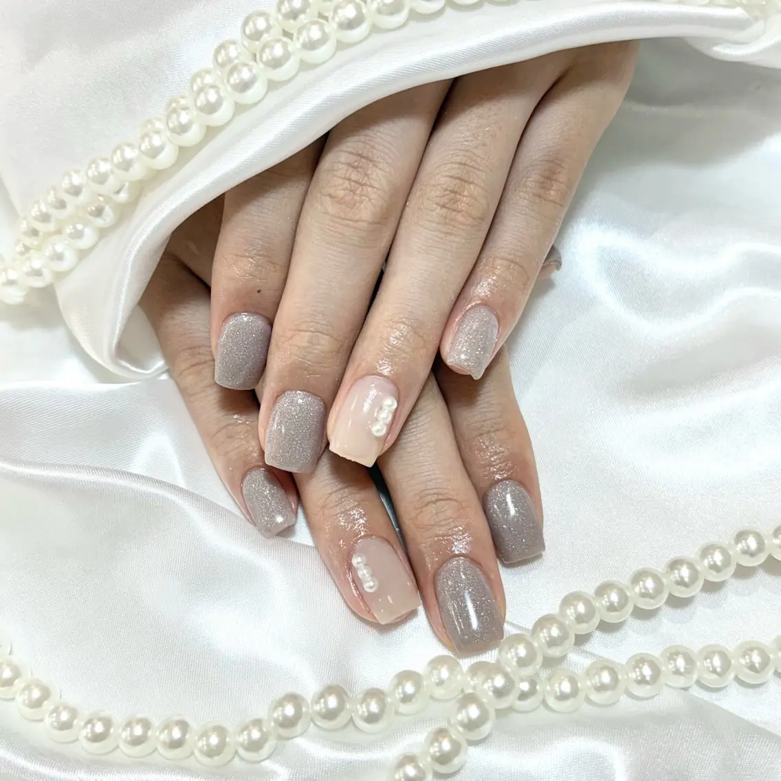 ネイル ハンドネイル Glycine moekaのネイルデザイン