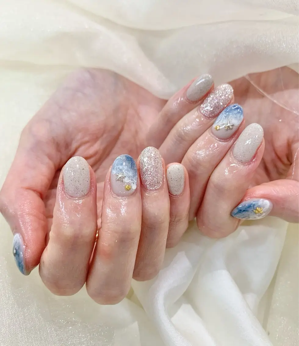 ネイル ハンドネイル nail salon quartettoのネイルデザイン