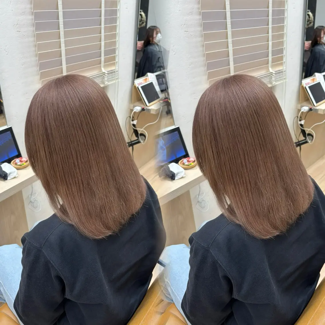 ミディアム ヘアカラー 葉南 /LIANのヘアスタイル