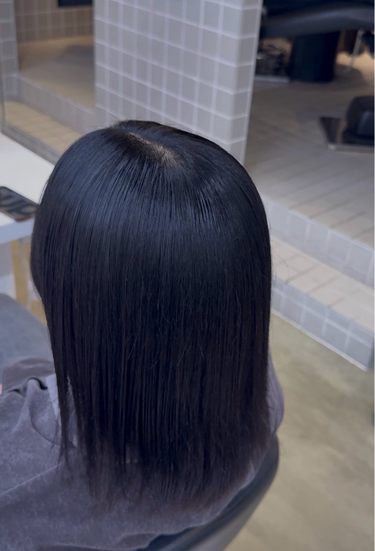 ロング ヘアカラー 透明感×うる艶カラー 🍒𝐘𝐮𝐤𝐚のヘアスタイル