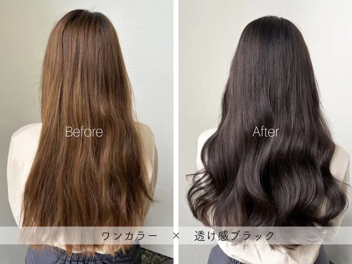 カラー 透明感カラー SARAJU 仁川店【カラー特化】のヘアスタイル