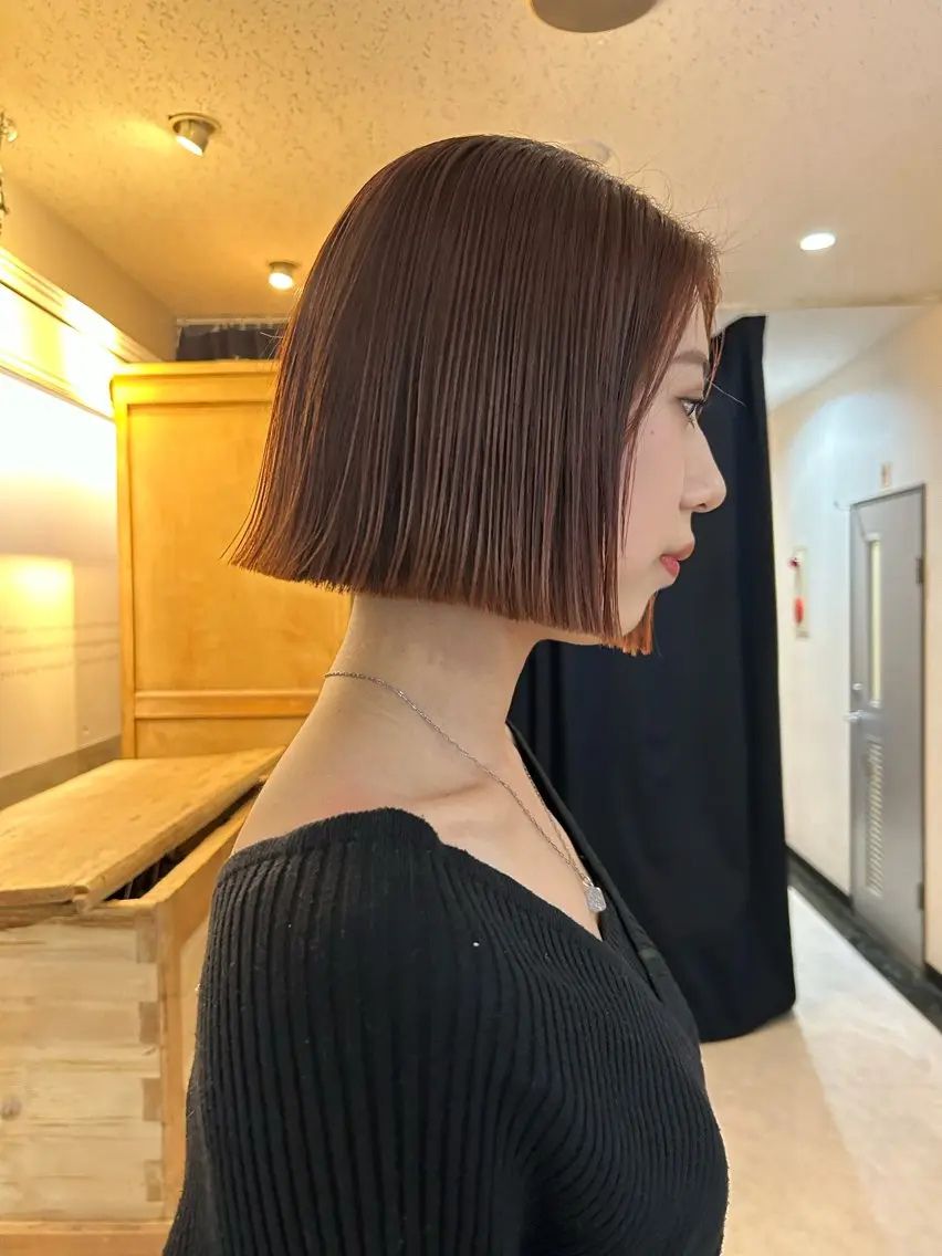 ショート カラー カット ヘアカラー トリートメント Pia ツボイ ケイタのヘアスタイル