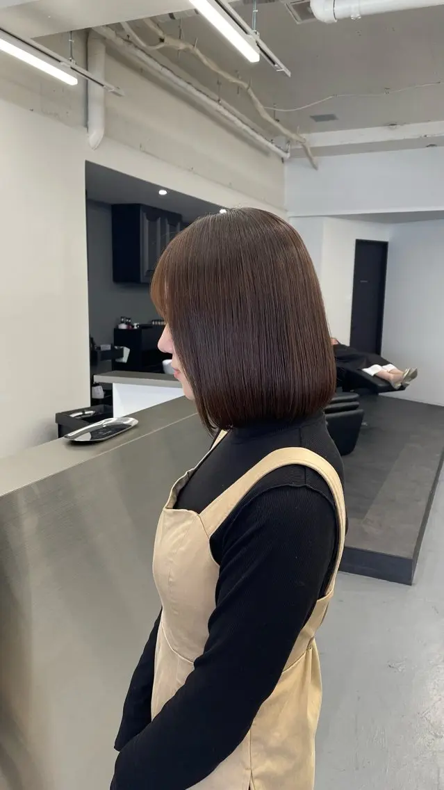 ミディアム ボブ ㅤㅤㅤㅤㅤㅤㅤ nagomiのヘアスタイル