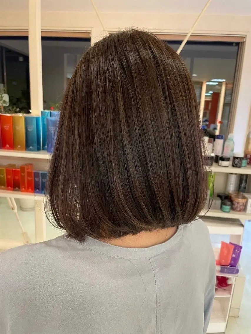 ミディアム &fine/ 一谷 樹のヘアスタイル