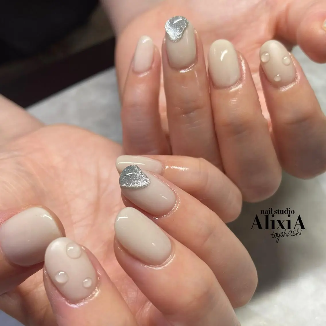ネイル ハンドネイル AlixiA ゆみのネイルデザイン
