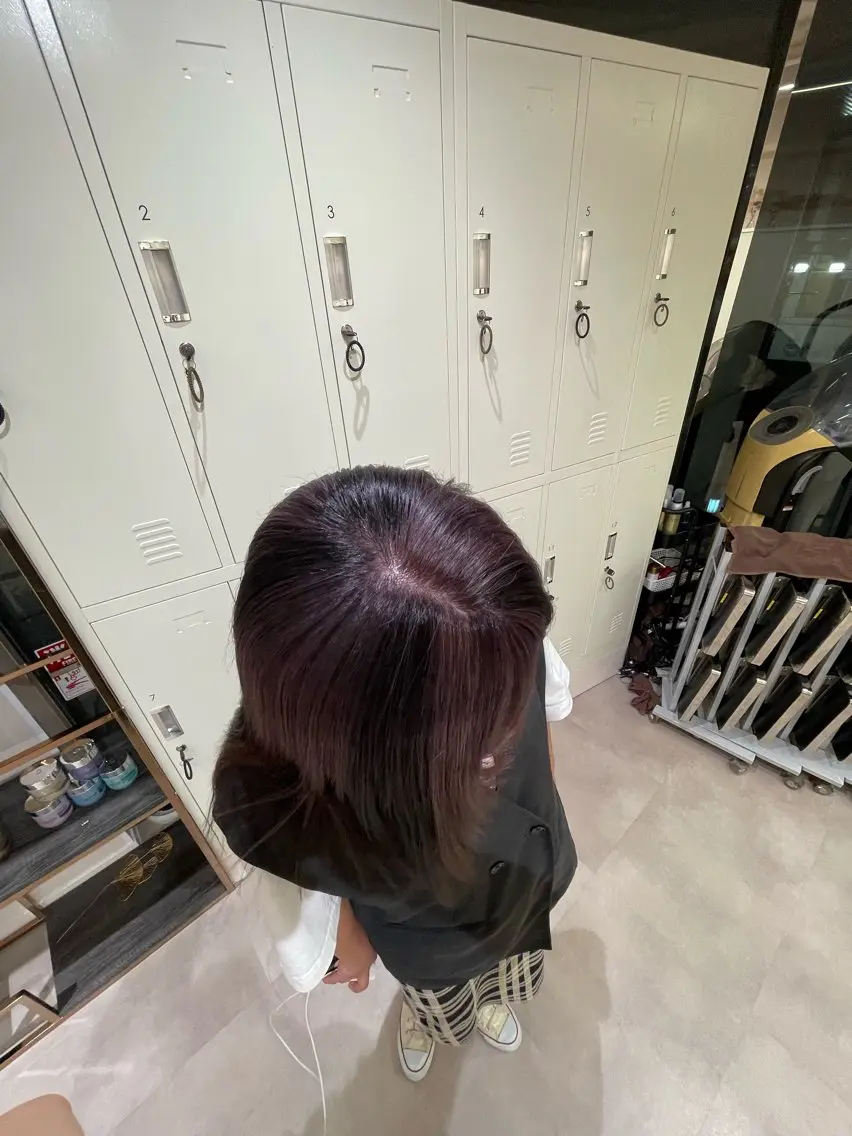 ロング カラー カット ヘアカラー 野町好花 レイヤー/髪質改善のヘアスタイル