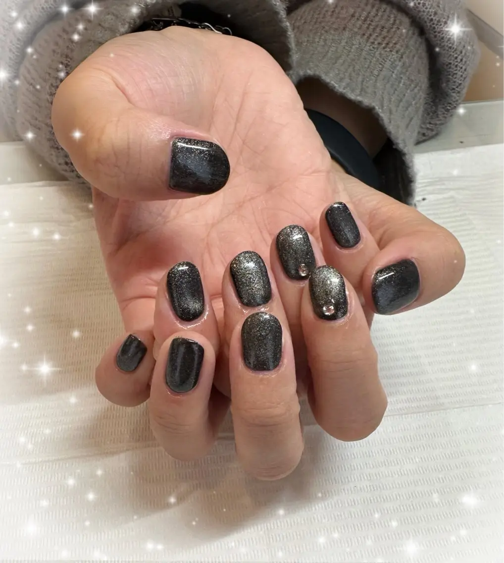 ネイル マグネットネイル ⭐️Chiharu ⭐️のネイルデザイン