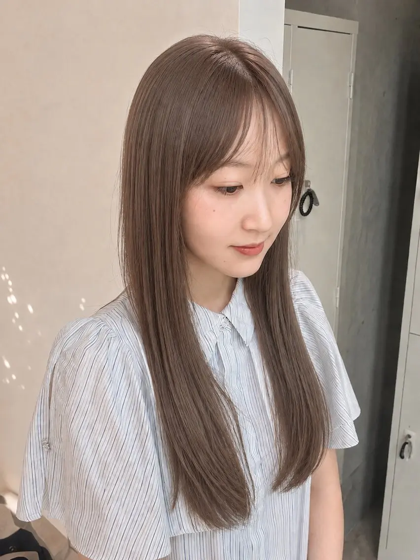 セミロング カラーモデル 募集中/Runa⚡︎のヘアスタイル