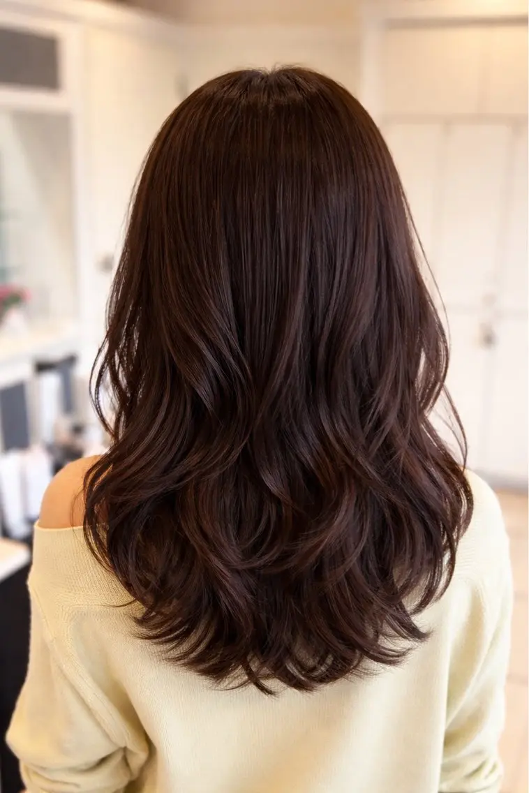 ロング カラー カット ヘアカラー トリートメント 金子 直樹のヘアスタイル