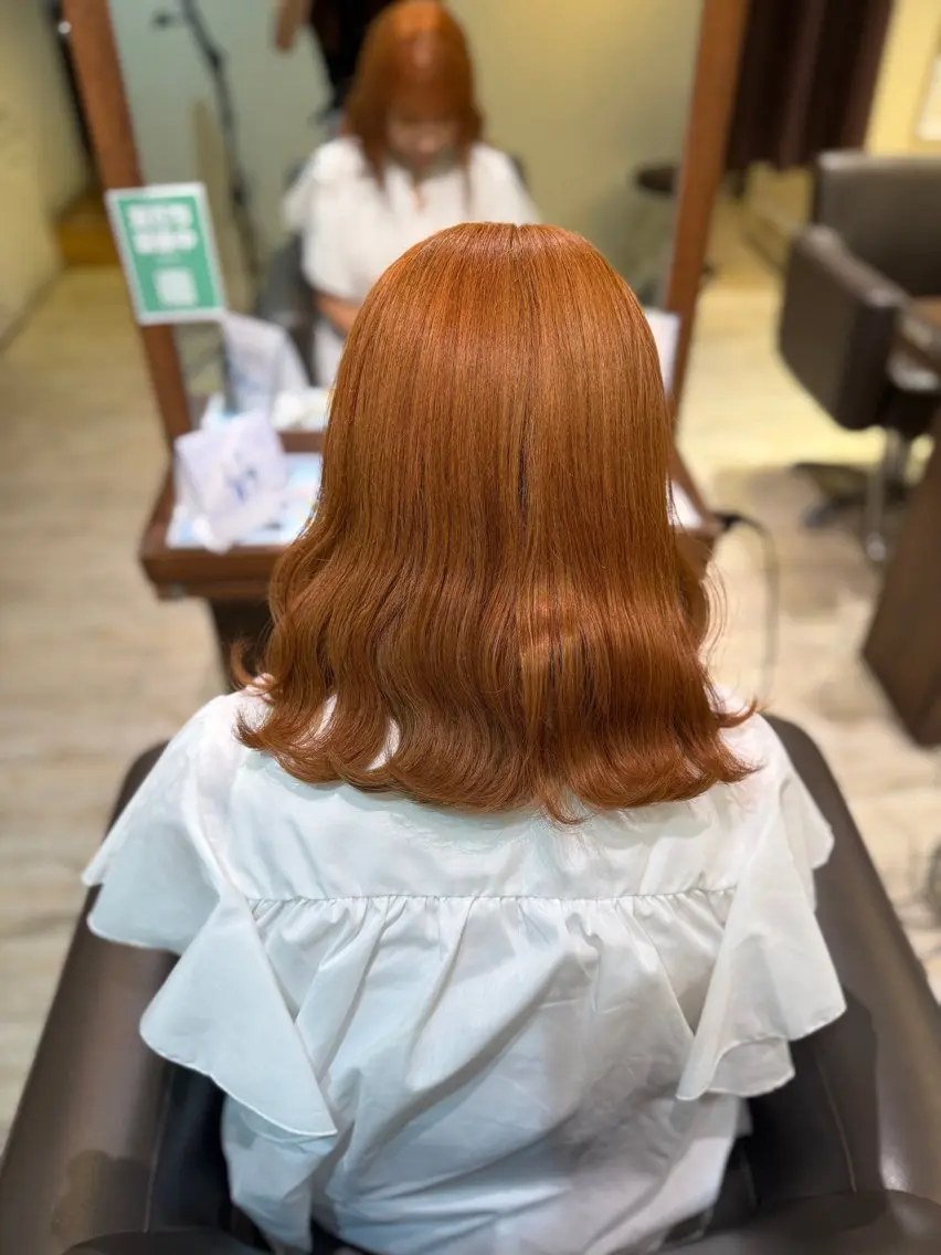 カラー 神野 流嘉のヘアスタイル