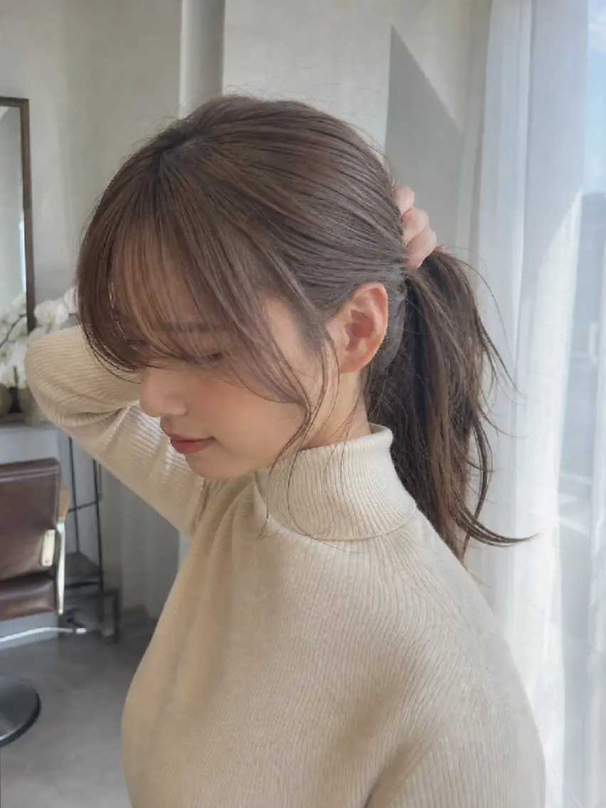 ロング FUBUKI /縮毛矯正/髪質改善のヘアスタイル