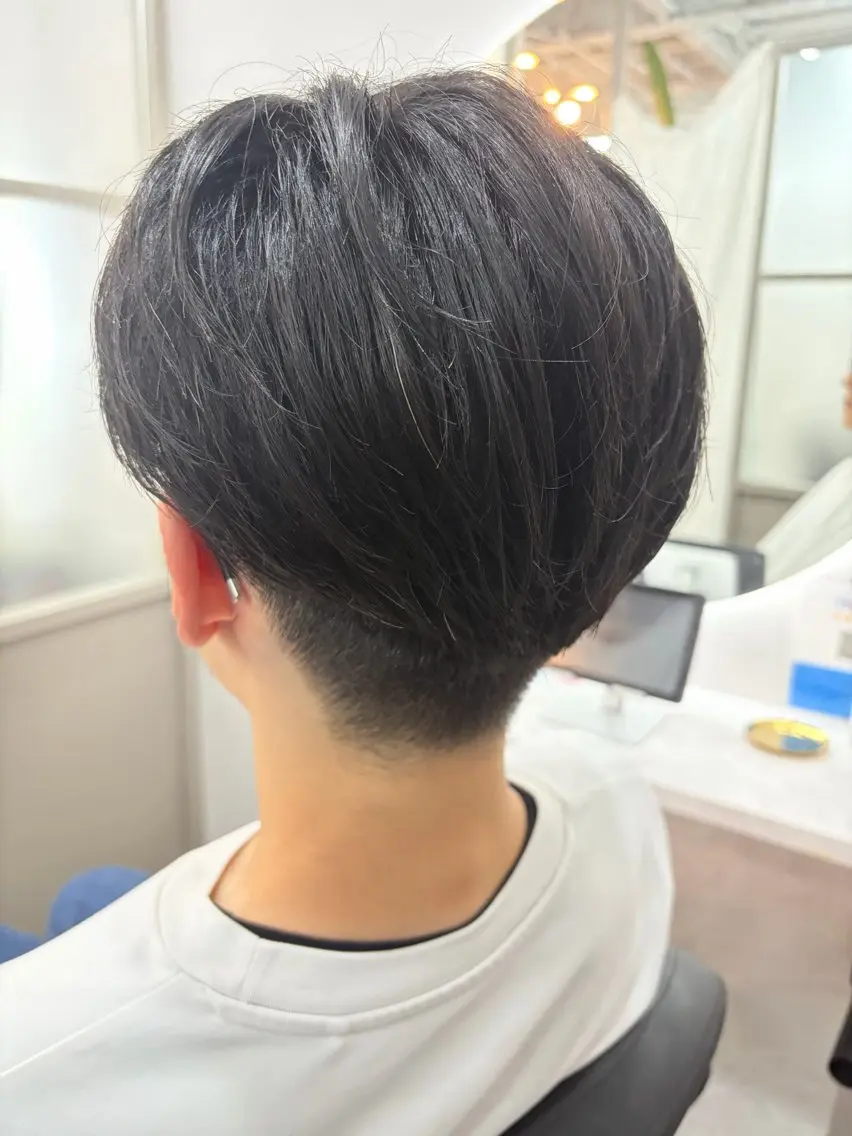 メンズ メンズ就活ヘア 縮毛矯正/髪質改善/ ブリーチ/KOHKIのヘアスタイル