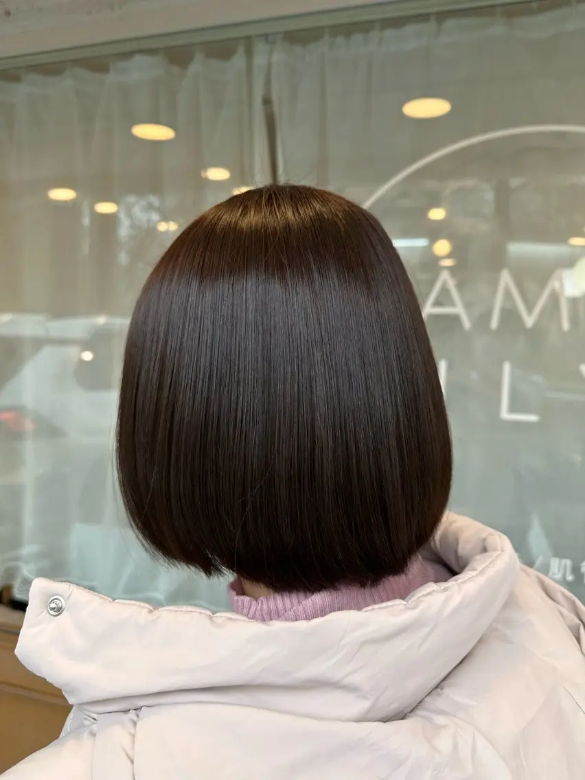 ミディアム カラー ブラウンカラー ヘアカラー CLALA瀬田店 やまもとまさたかのヘアスタイル