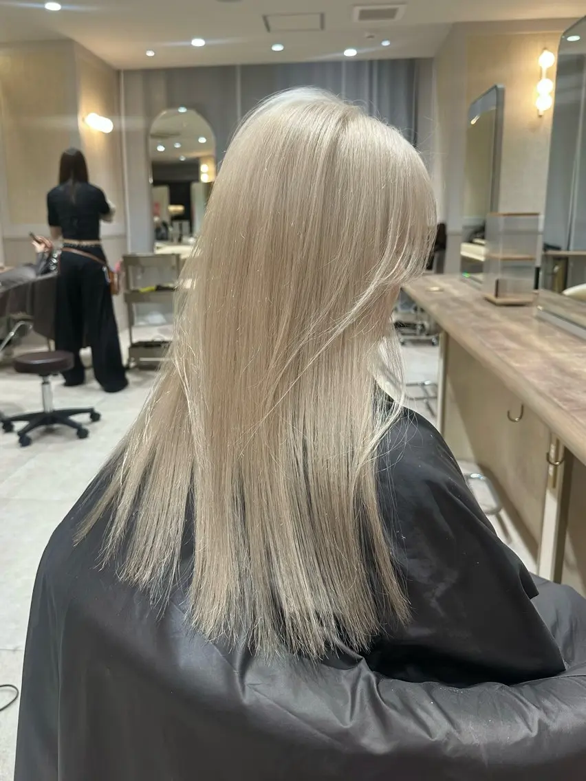 ミディアム ヘアカラー 大野 海輔のヘアスタイル