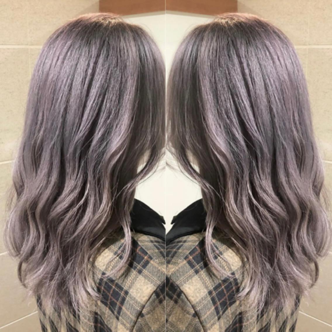 カラー ヘアカラー トリートメント ブリーチカラー特化 栄/矢場町/栄 服部のヘアスタイル