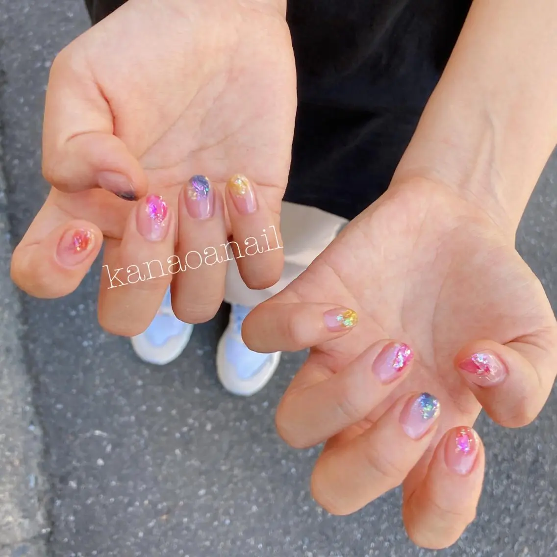ネイル 地爪育成💅 kanaoanailのネイルデザイン