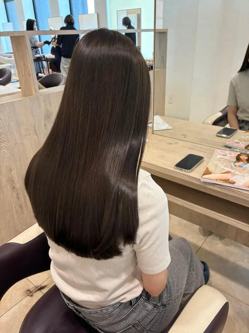 縮毛矯正+2 stepトリートメントの写真