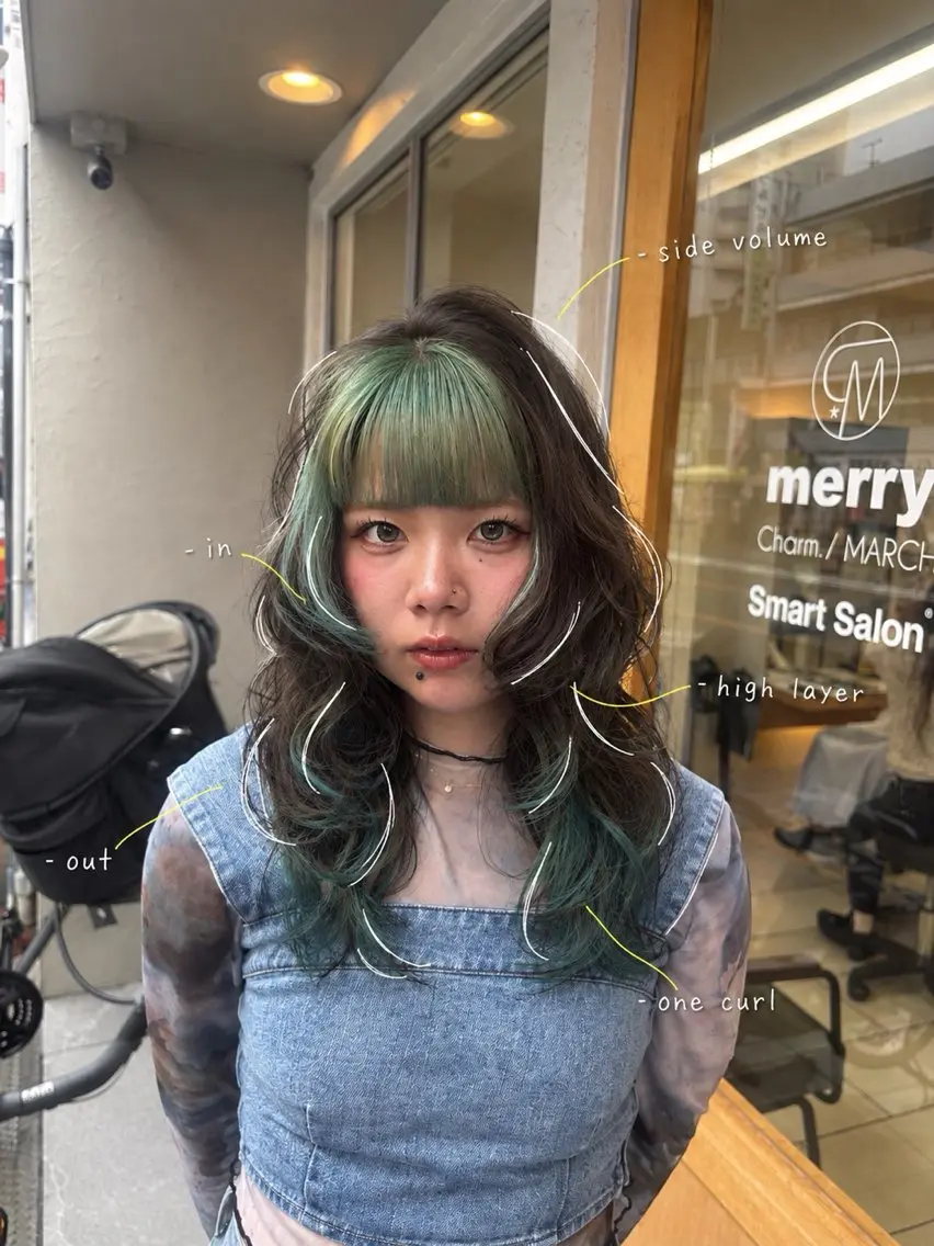 セミロング レイヤーカット mai/天王寺 レイヤーカット💫のヘアスタイル