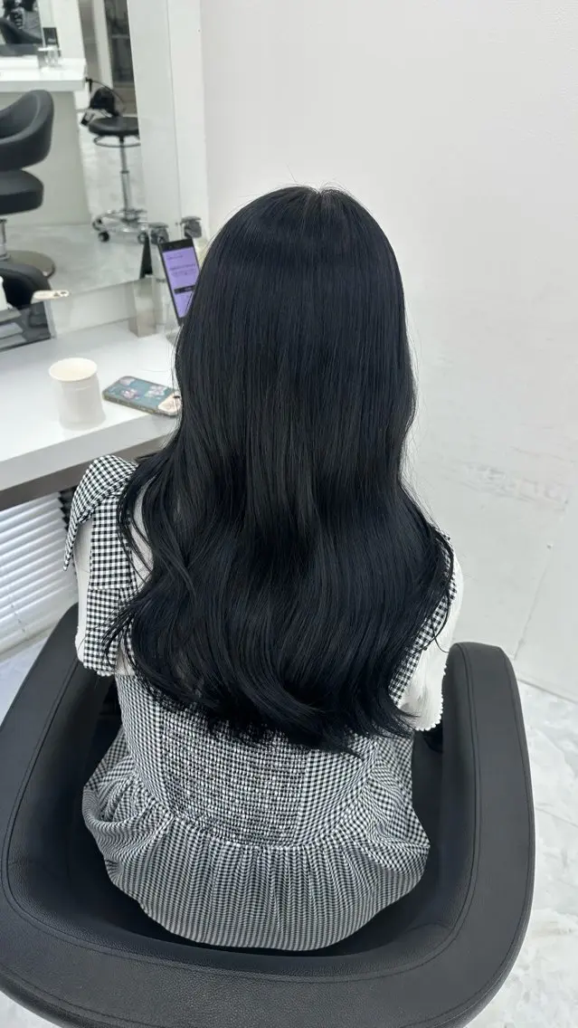ロング カラー ヘアカラー トリートメント ヘッドスパ ヘアセット 似合わせstyle ❤︎misaki❤︎のヘアスタイル