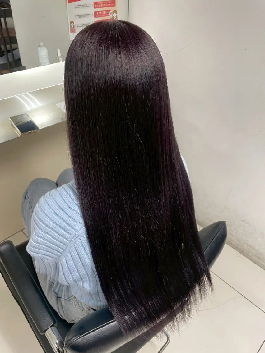 ロング 透明感カラー×美眉 🎀みゆう🎀のヘアスタイル