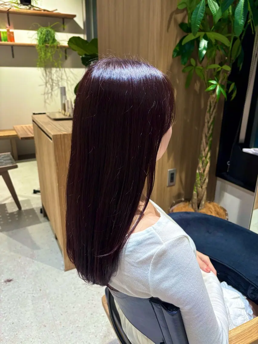 カット＋イルミナカラー+トリートメント＋marbb🫧の写真