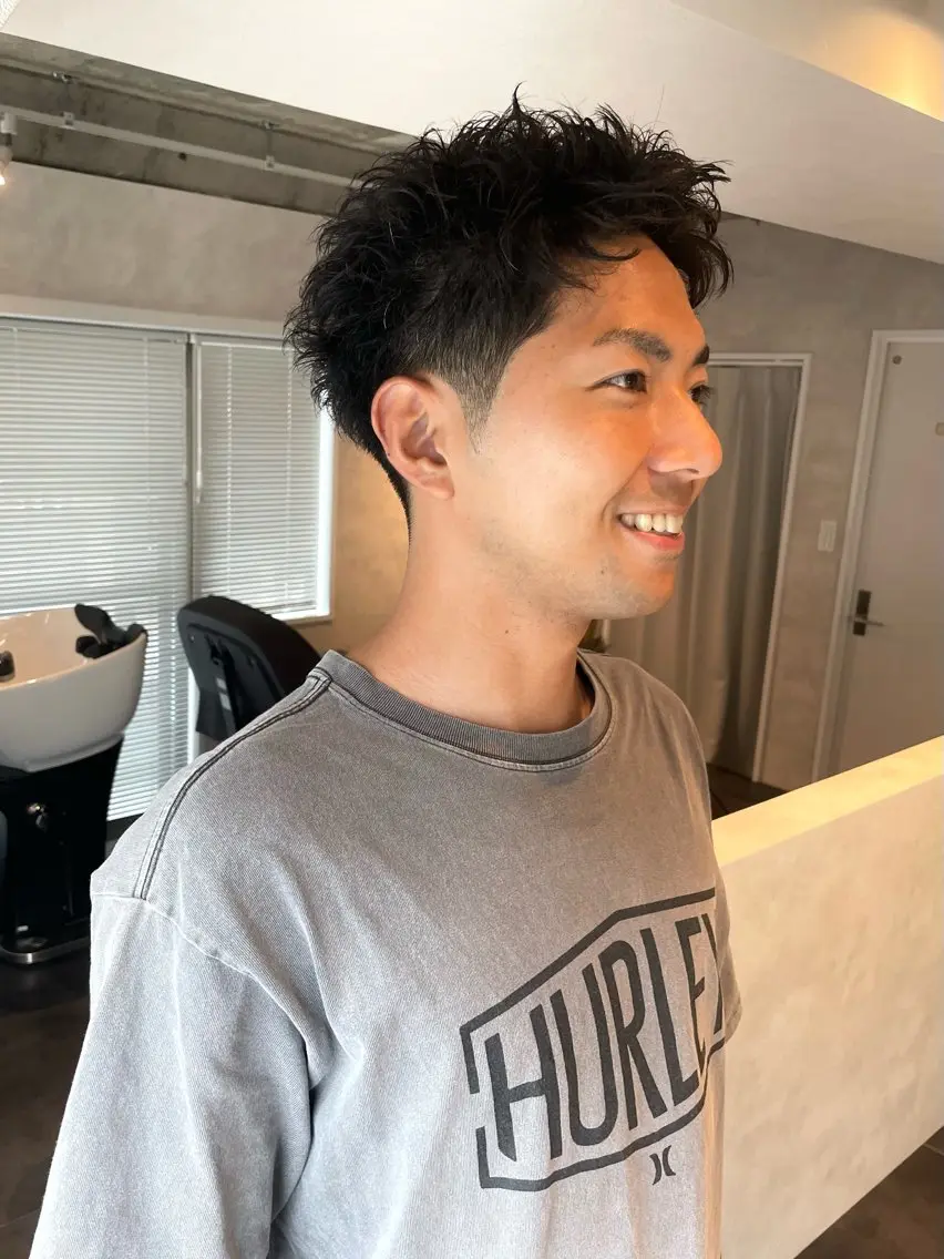 【新規メンズ限定】カット+眉カットの写真