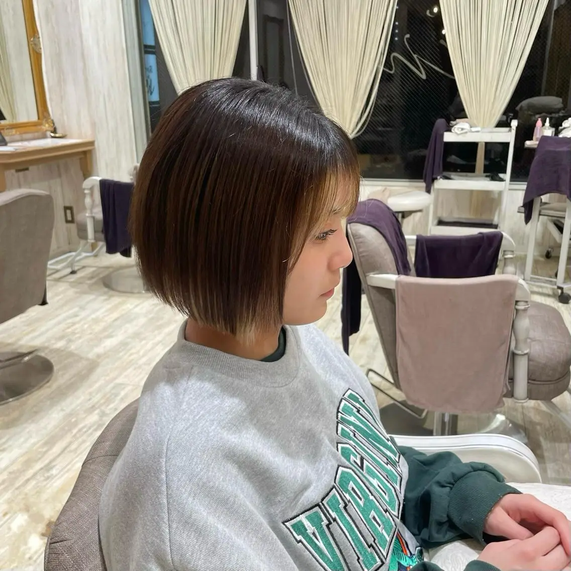 ショート ボブ ショートヘア 小野 明日香のヘアスタイル